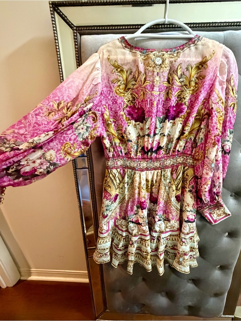 Camilla ‘Call of the Canal’ Button Front Fringe Dress - Picture 9 of 9